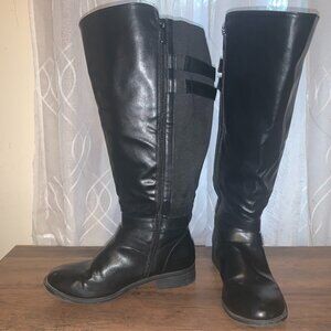 Torrid Buckle Knee Boot Size 10 Extra Wide Width